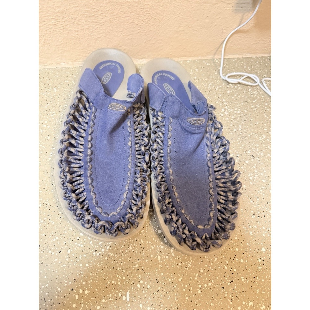 Keen Uneek Slide Blue & Gray  Sandals Shoes Men's Size 47 / 13